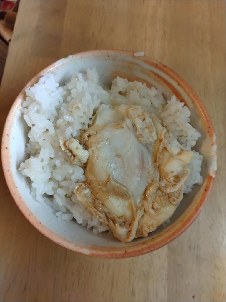 レンジでチンの玉子かけご飯