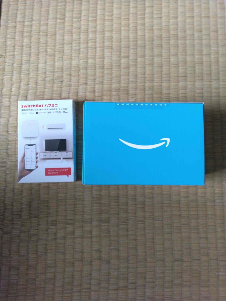 switchiotのハブミニとecho dotを購入